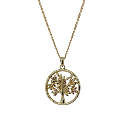 9ct Gold Clogau Tree of Life 18" - 22" Necklace