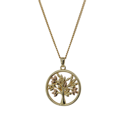 9ct Gold Clogau Tree of Life 18" - 22" Necklace