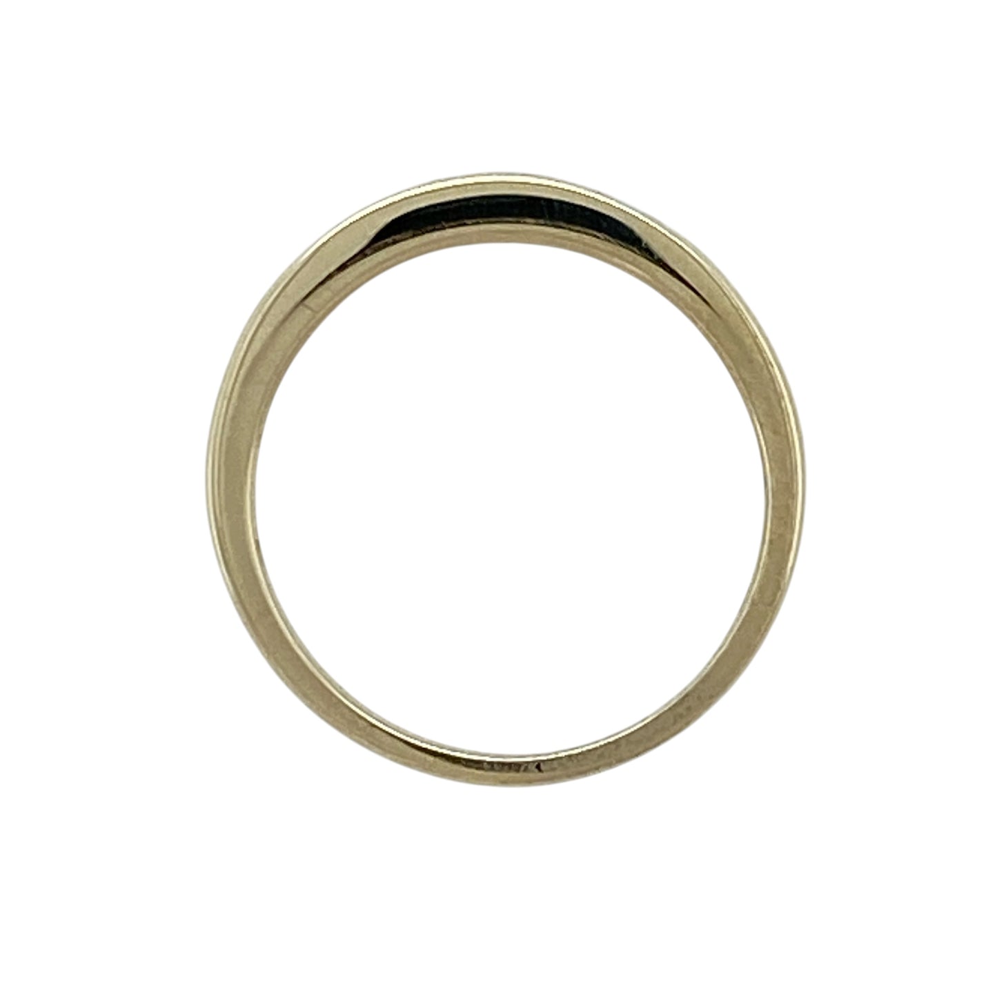 9ct Gold & Diamond Set Band Ring