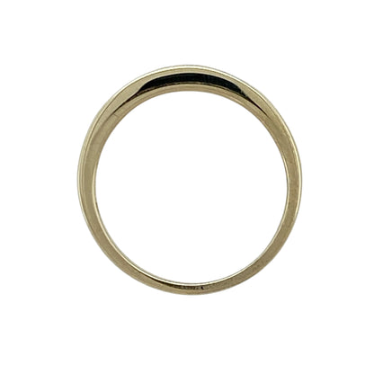 9ct Gold & Diamond Set Band Ring