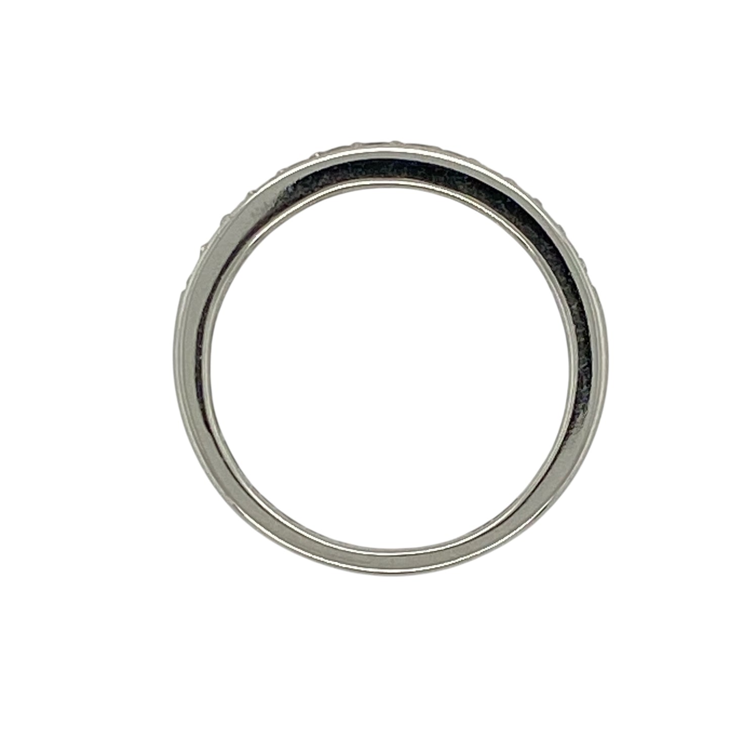 Platinum & Diamond Set Band Ring