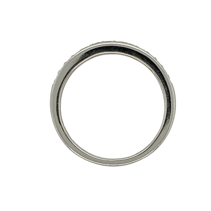 Platinum & Diamond Set Band Ring