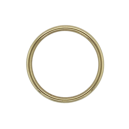 9ct Gold 3mm Wedding Band Ring