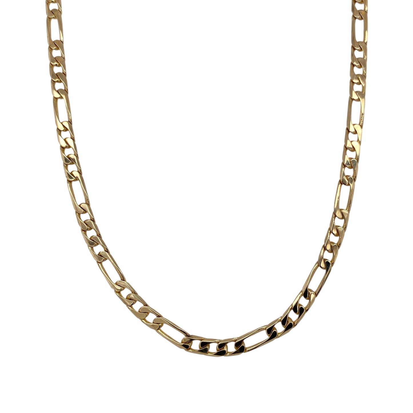 9ct Gold 18" Figaro Chain