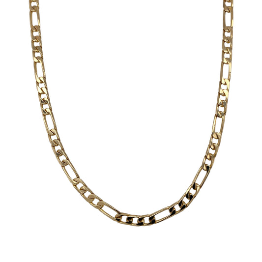 9ct Gold 18" Figaro Chain