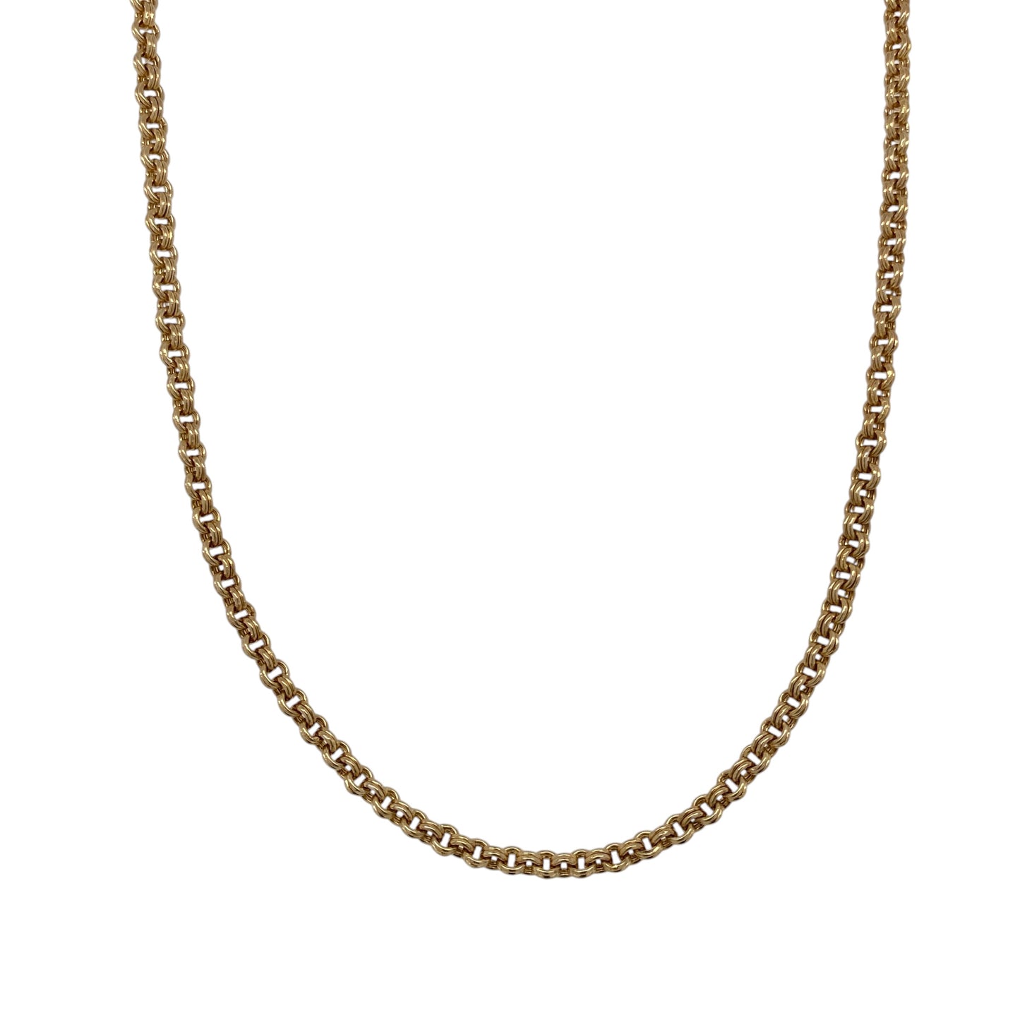 9ct Gold 20" Double Belcher Chain