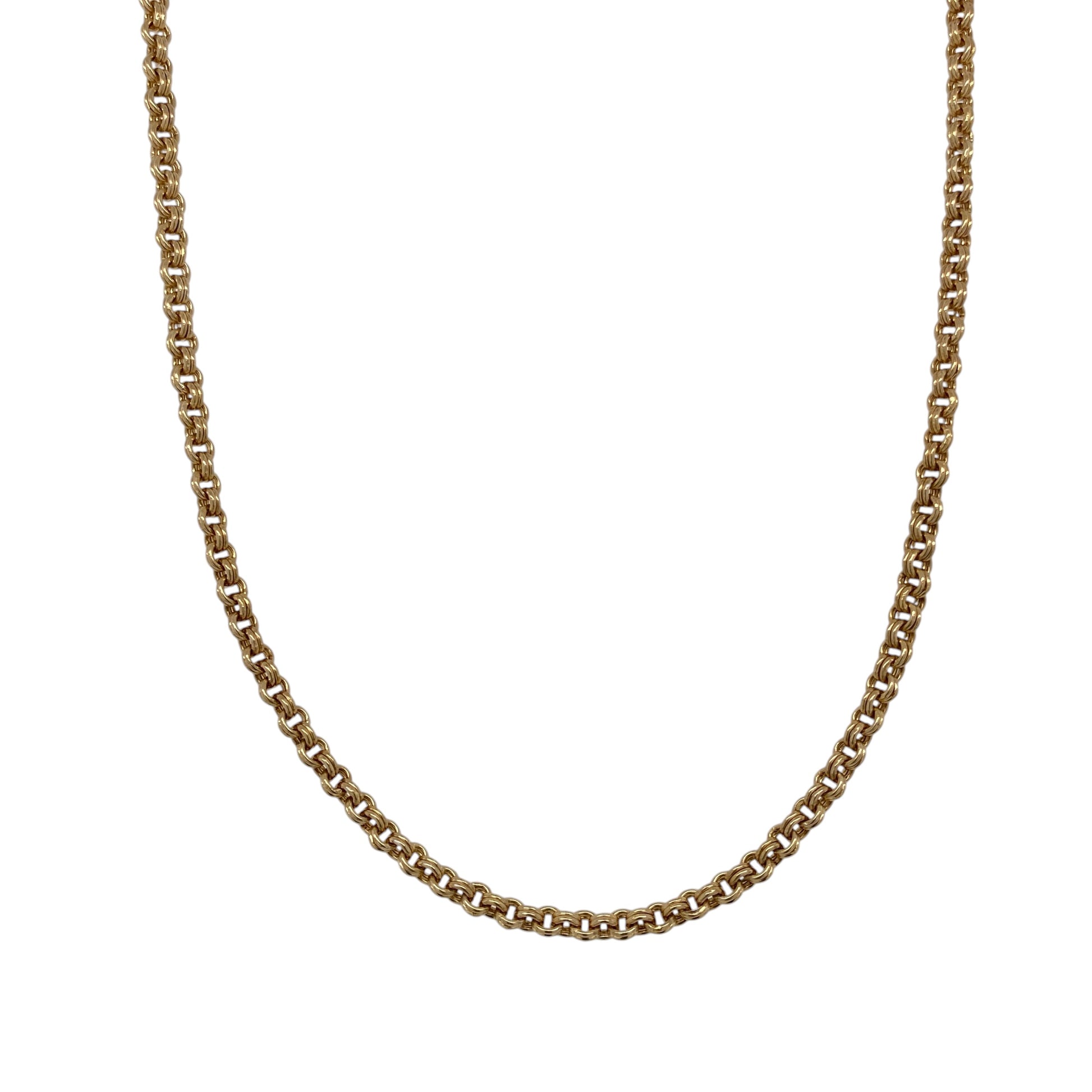 9ct Gold 20" Double Belcher Chain