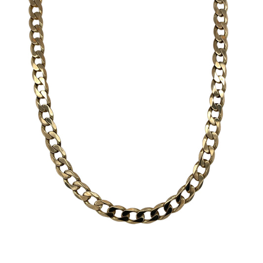 9ct Gold 20" Curb Chain