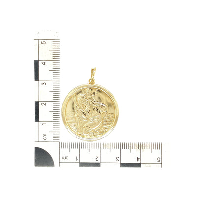 9ct Gold St Christopher Pendant