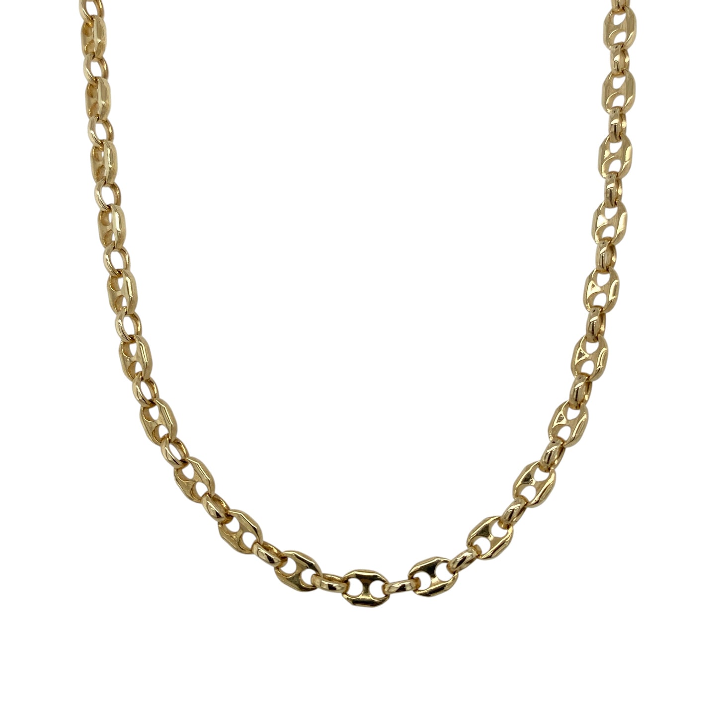 9ct Gold 18" Anchor Chain