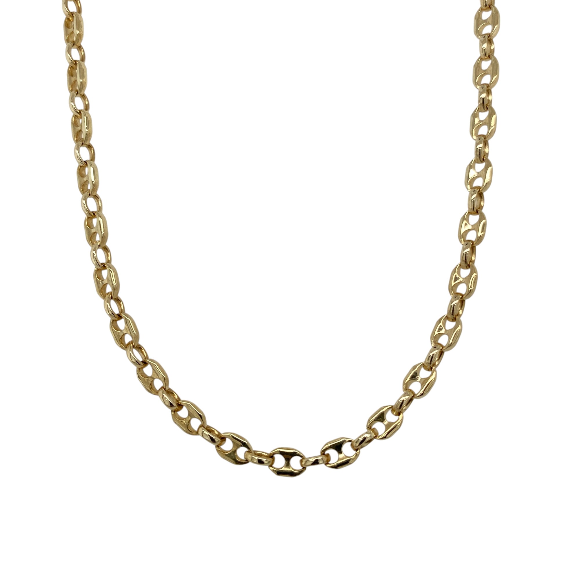 9ct Gold 18" Anchor Chain