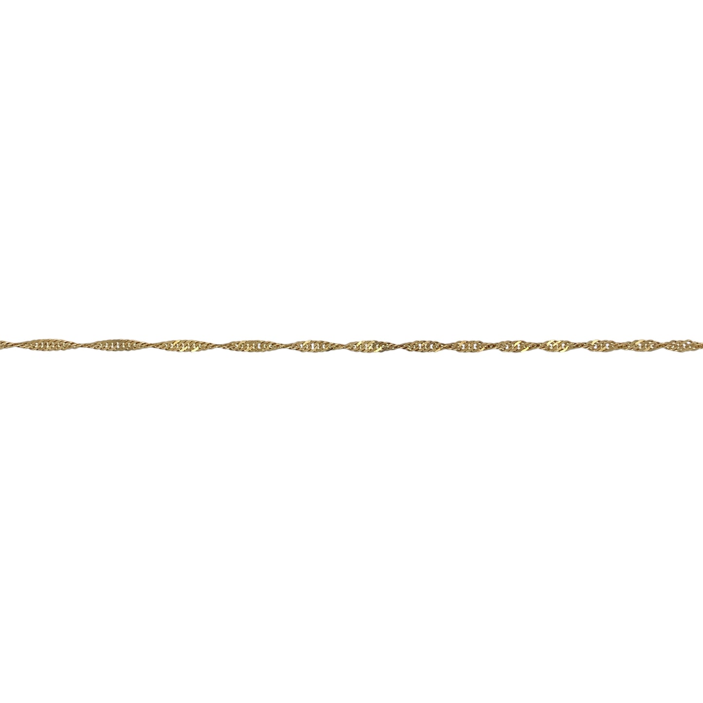 9ct Gold 18" Singapore Chain