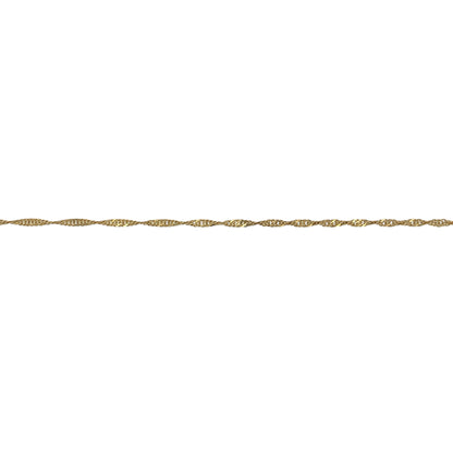 9ct Gold 18" Singapore Chain