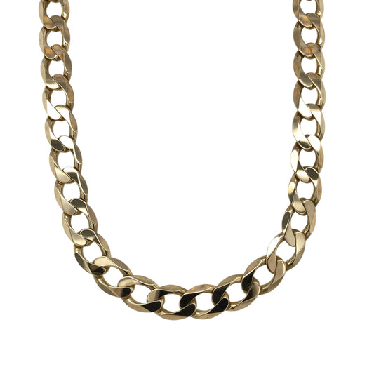 9ct Gold 22" Curb Chain
