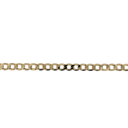 9ct Gold 22" Curb Chain