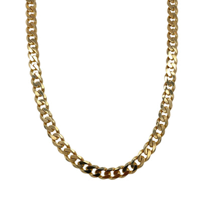 9ct Gold 30" Curb Chain