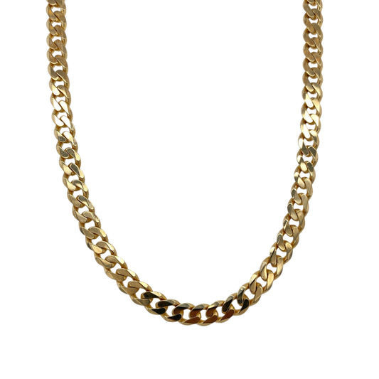 9ct Gold 30" Curb Chain