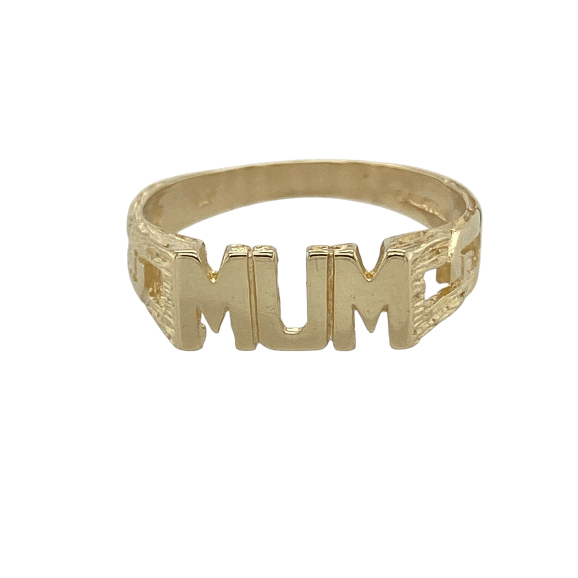9ct Gold Mum Ring
