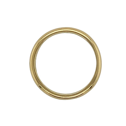 18ct Gold Clogau Cariad 3mm Wedding Band Ring