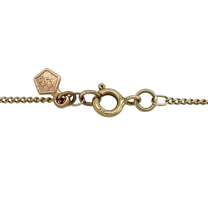 9ct Gold Clogau Tree of Life Oval 18" Necklace