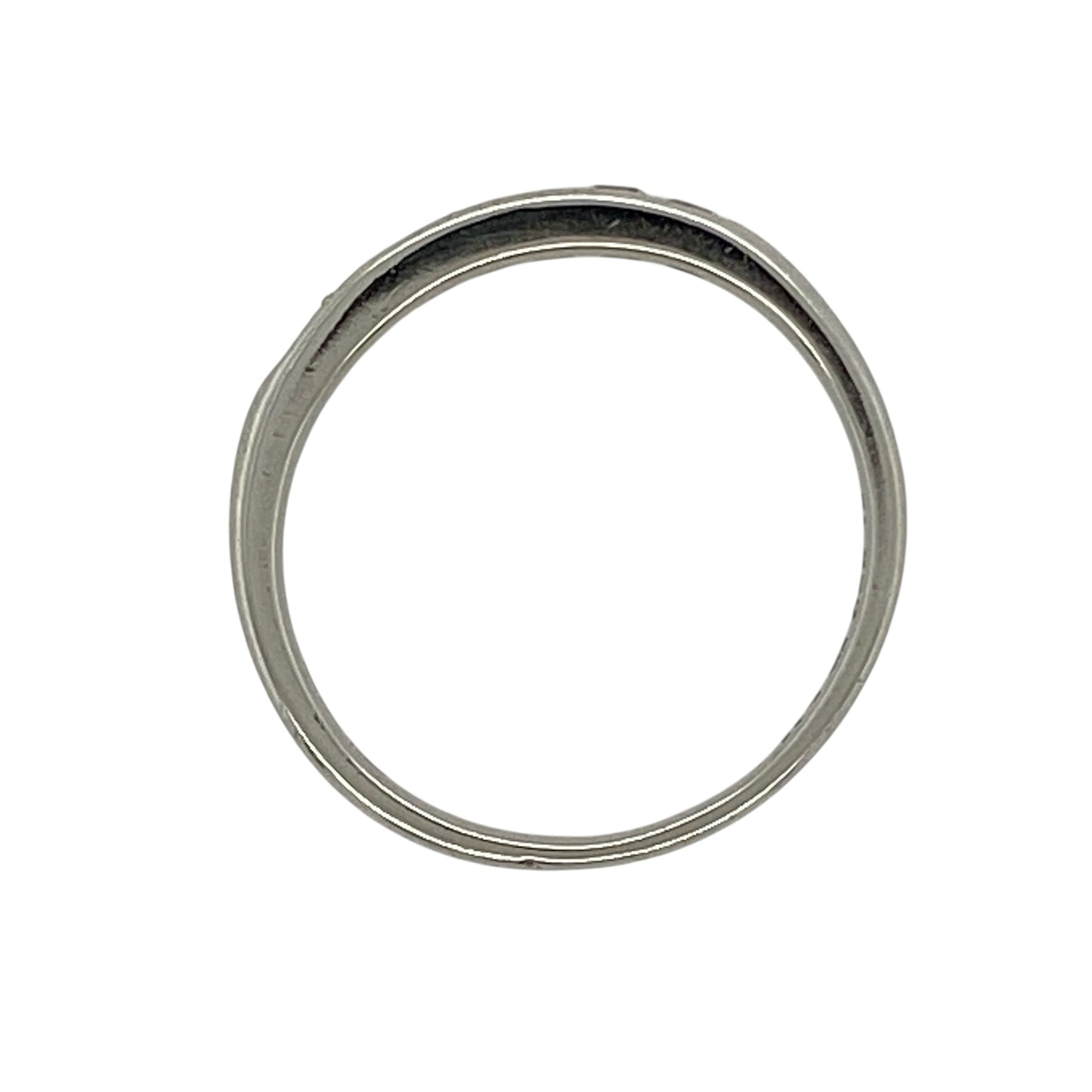 Platinum & Diamond Set Band Ring