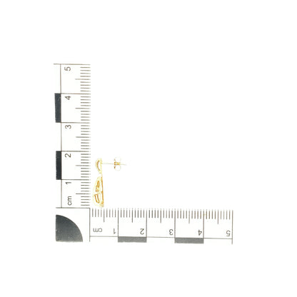 9ct Gold & Diamond Set Drop Earrings