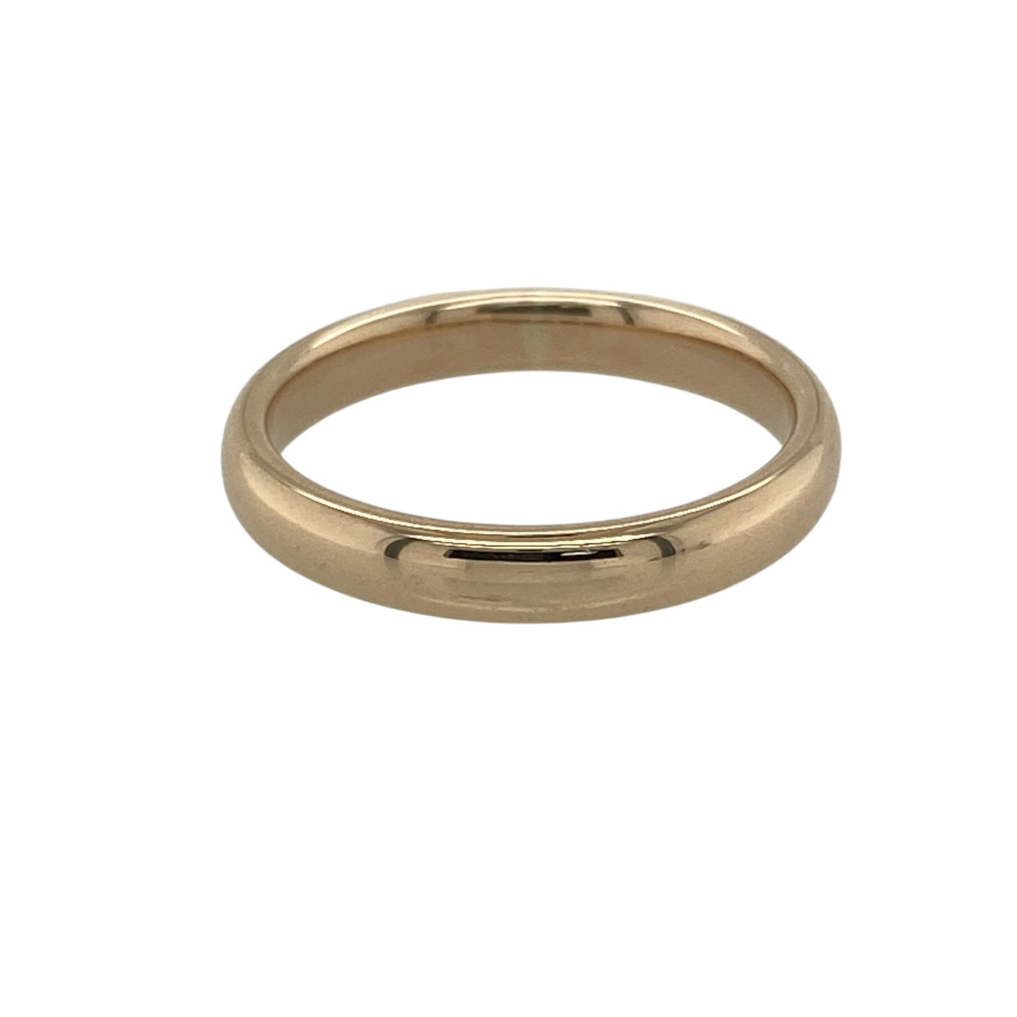 9ct Gold 3mm Wedding Band Ring
