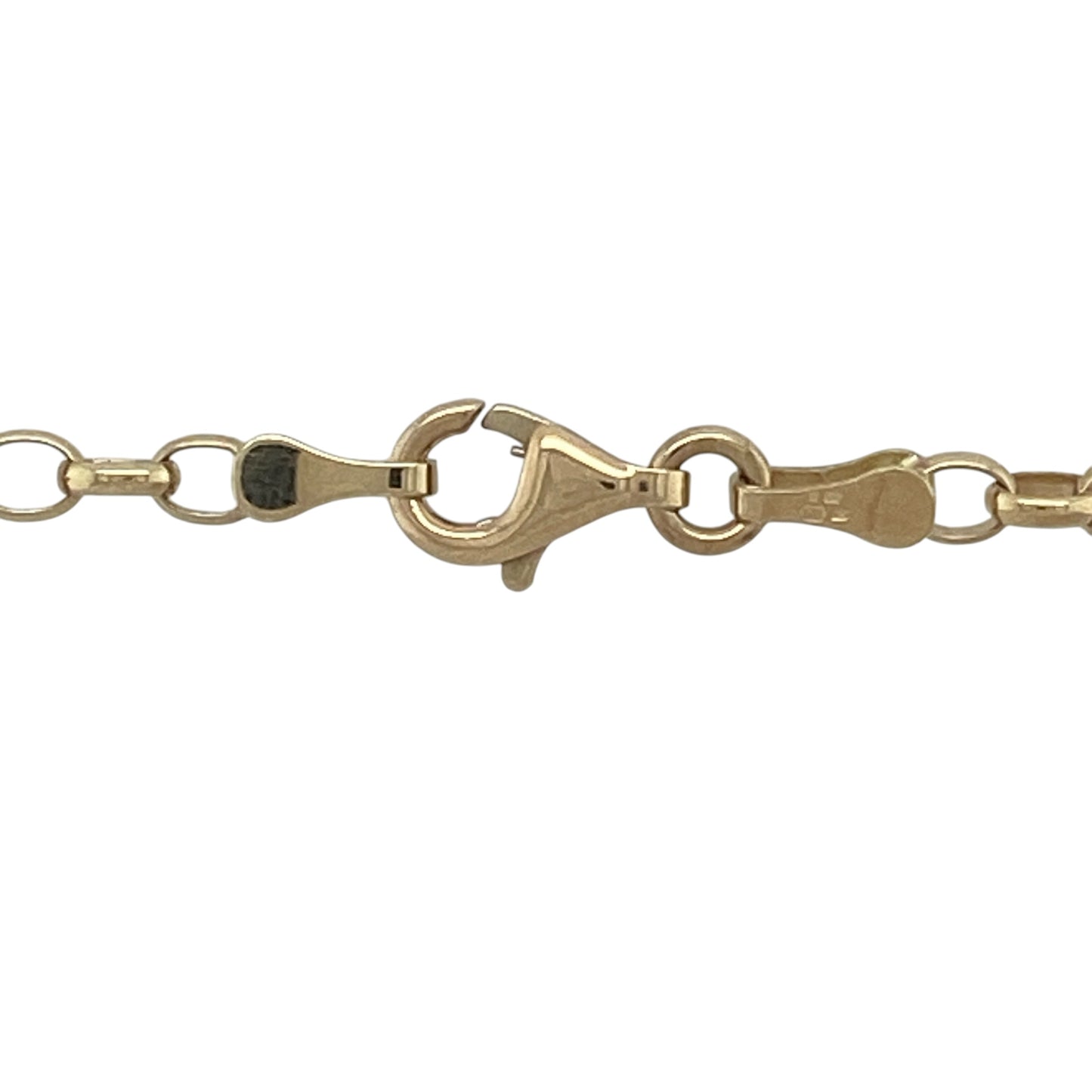 9ct Gold Hallmarked Cross 18" Necklace