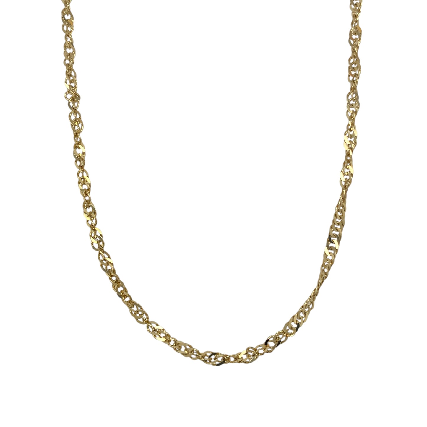 9ct Gold 18" Singapore Chain