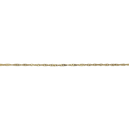 9ct Gold 16" Singapore Chain