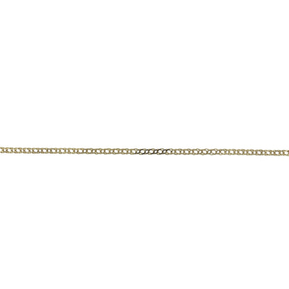9ct Gold 18" Double Curb Chain