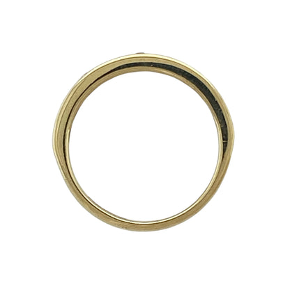 18ct Gold & Diamond Set Band Ring