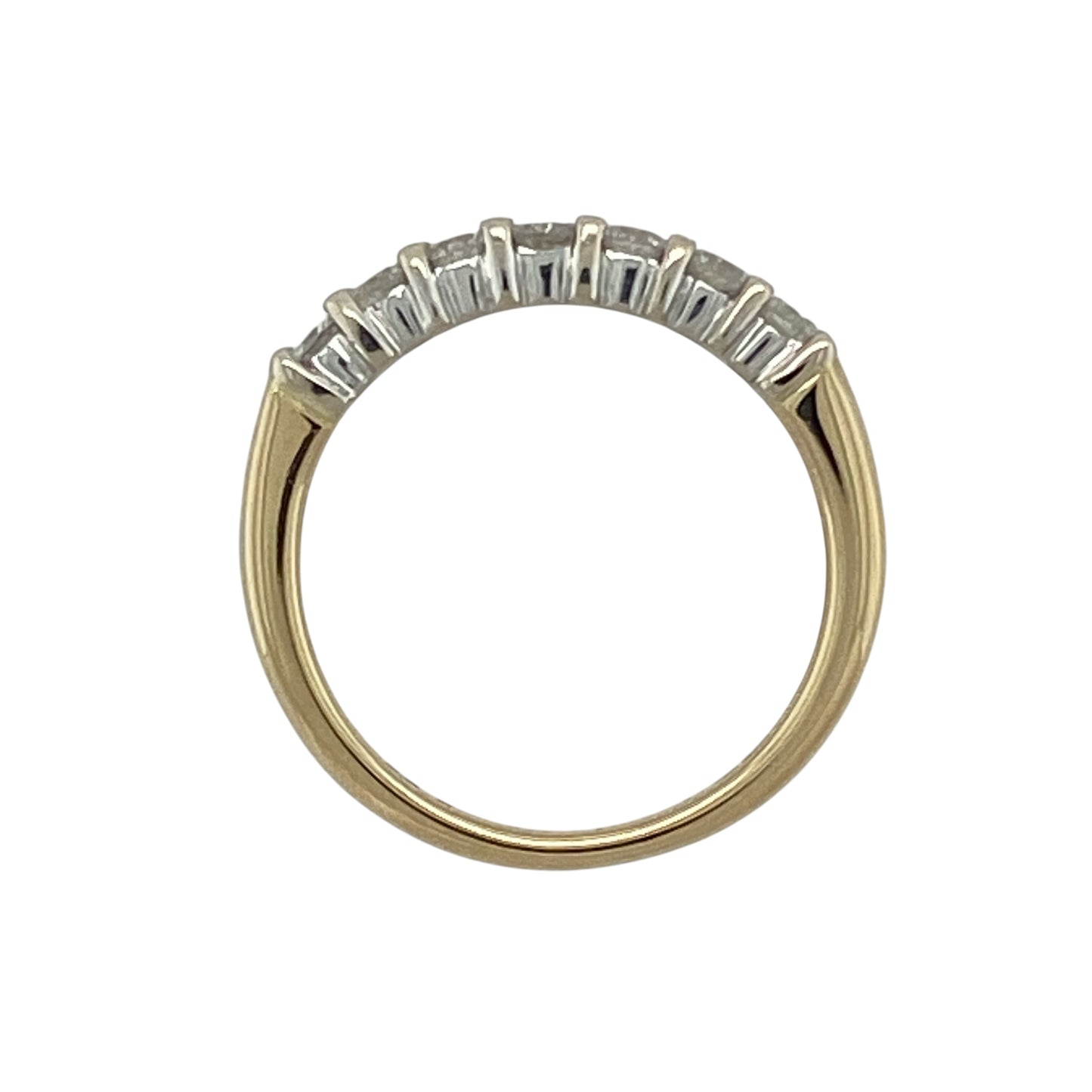 18ct Gold & Diamond Set Band Ring