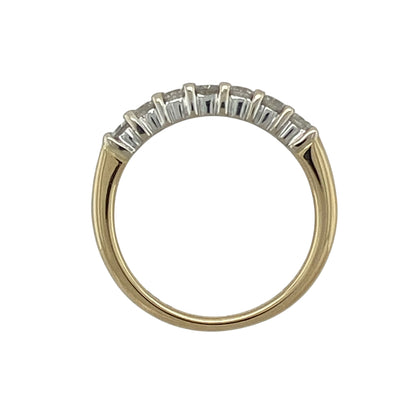 18ct Gold & Diamond Set Band Ring
