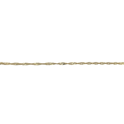 9ct Gold 22" Singapore Chain