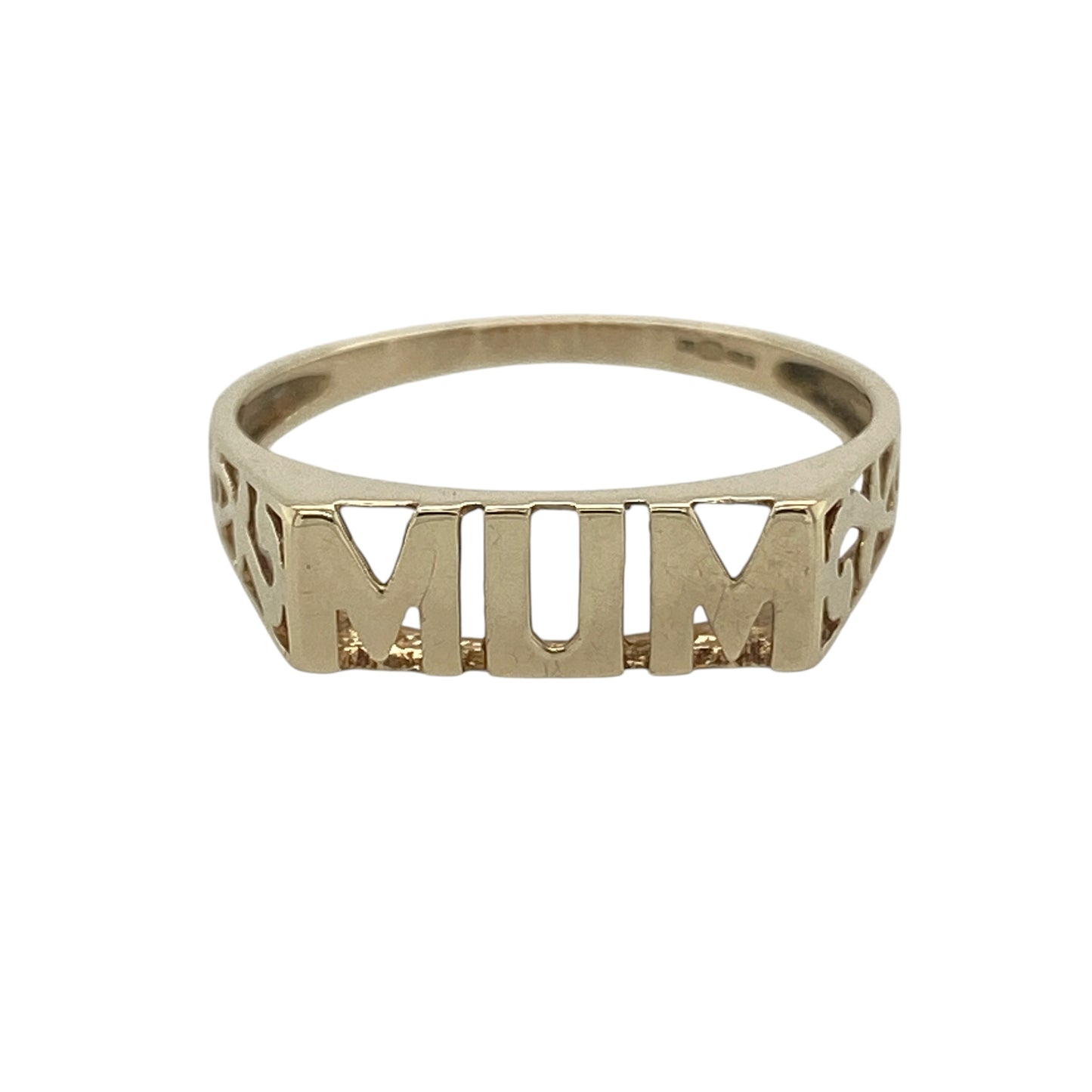 9ct Gold Mum Ring