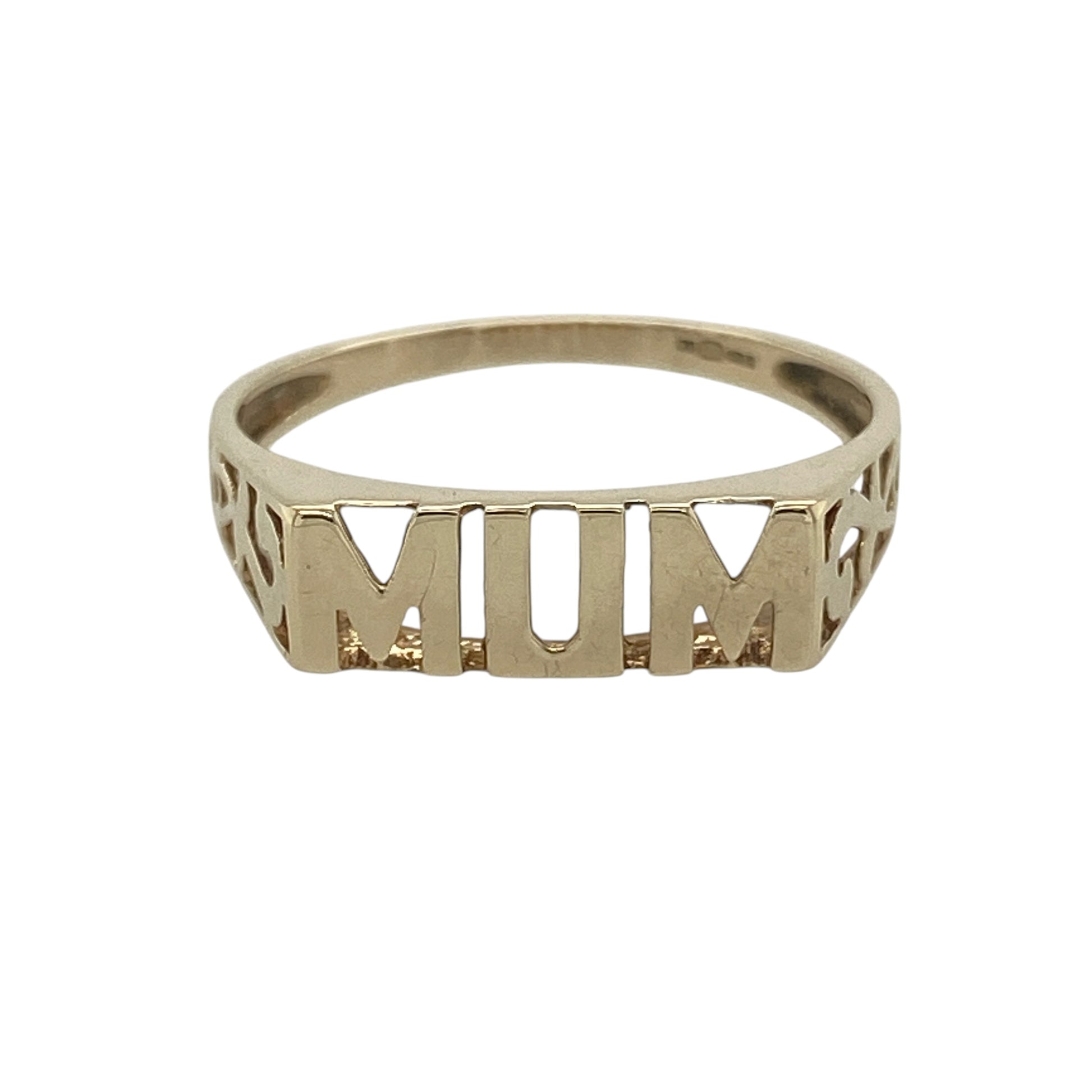 9ct Gold Mum Ring