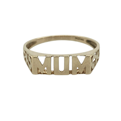 9ct Gold Mum Ring