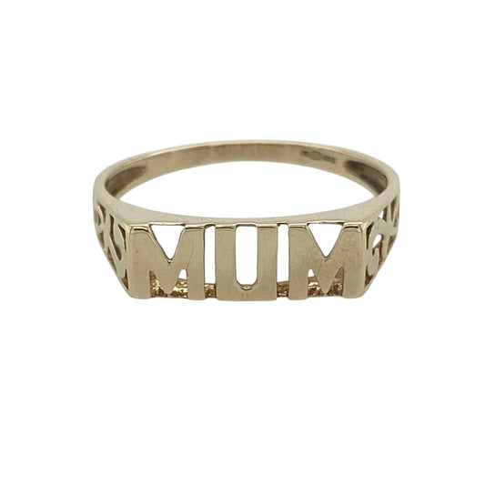 9ct Gold Mum Ring