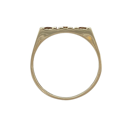 9ct Gold Mum Ring