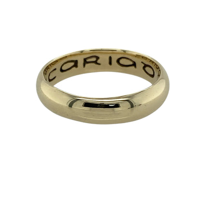 9ct Gold Clogau Cariad 5mm Wedding Band Ring