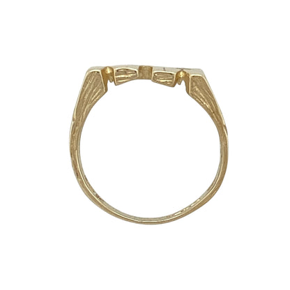 9ct Gold & Diamond Set Mum Ring