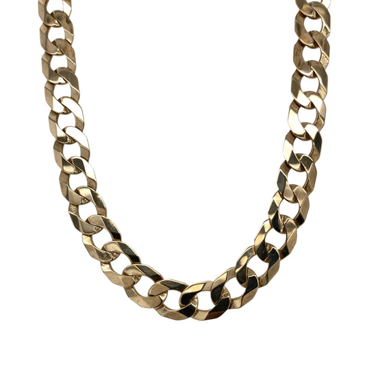 9ct Gold 20" Curb Chain