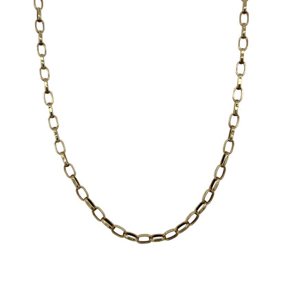 9ct Gold 24" Belcher Chain
