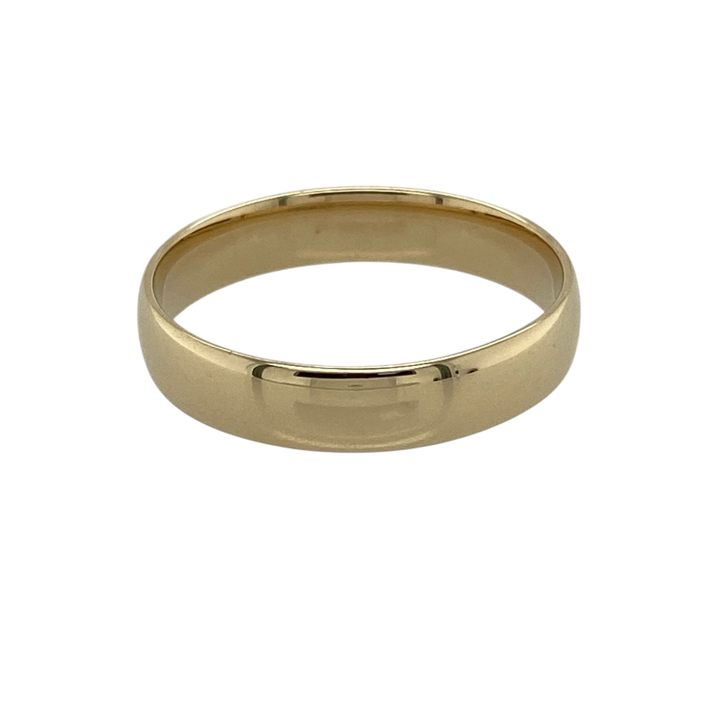 9ct Gold 4mm Wedding Band Ring