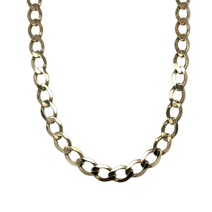 9ct Gold 20" Curb Chain