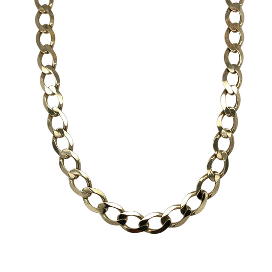 9ct Gold 20" Curb Chain