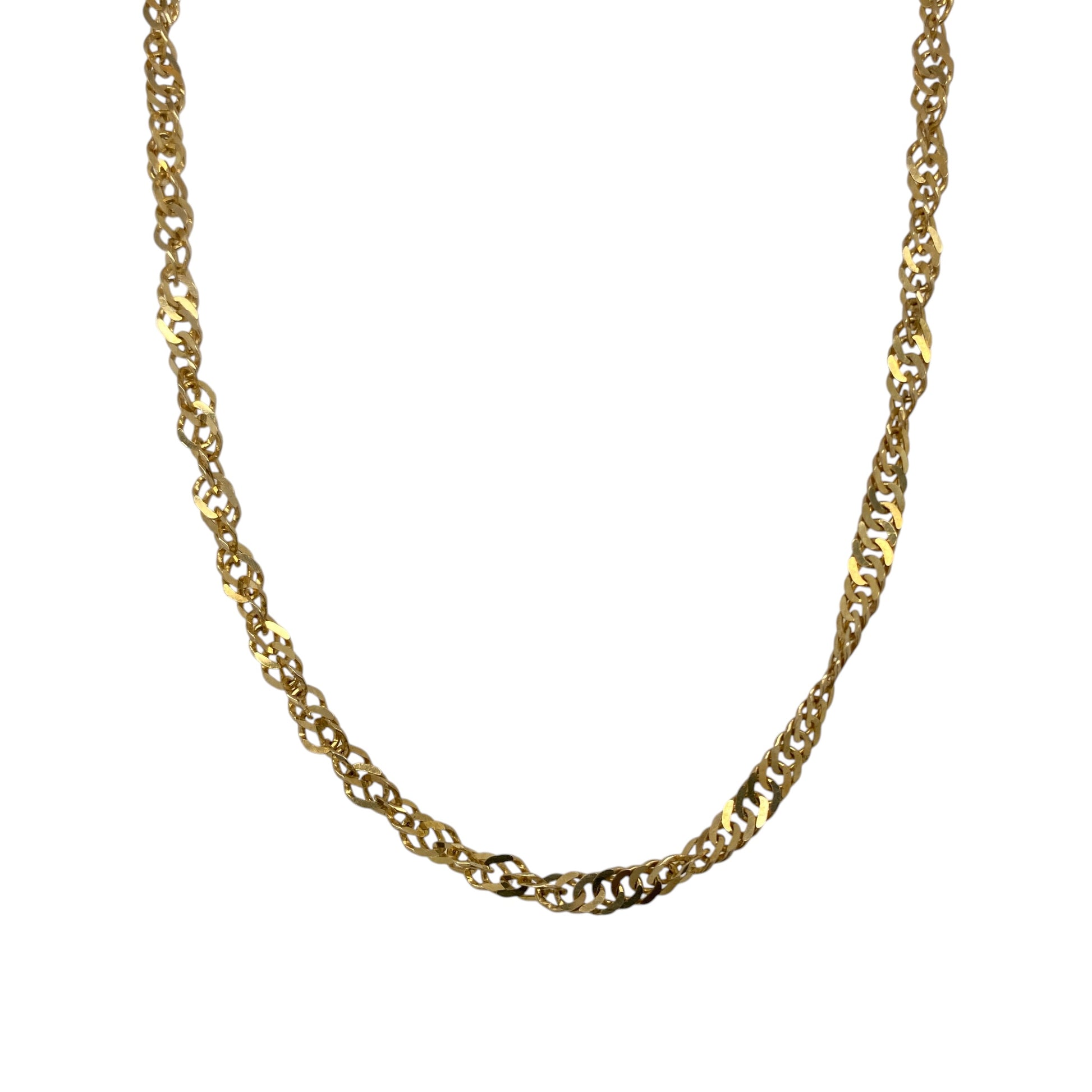 9ct Gold 24" Singapore Chain