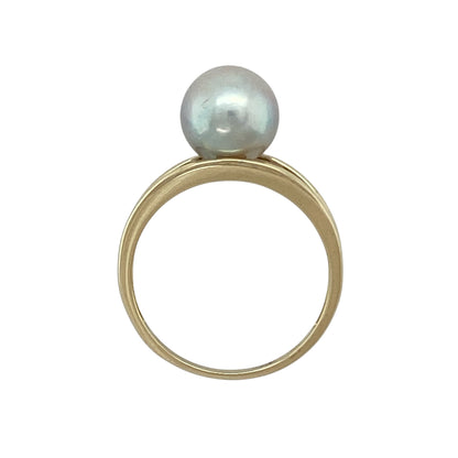 9ct Gold & Pearl Set Ring