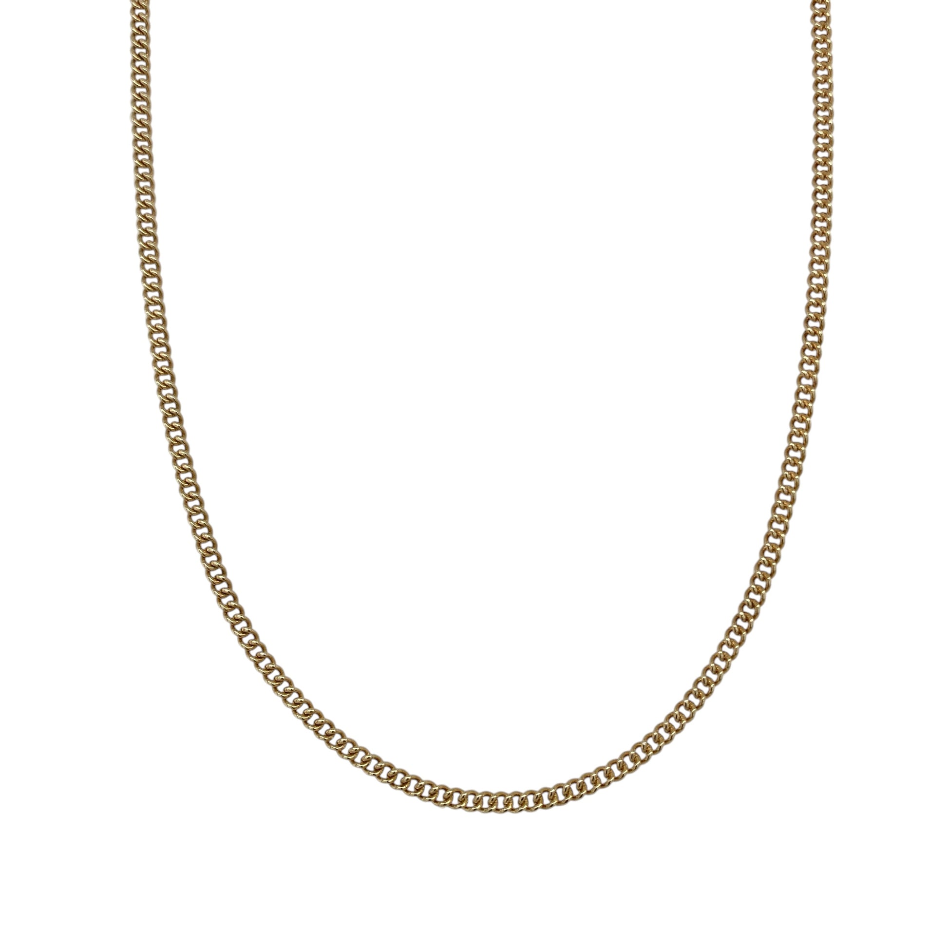 9ct Gold 20" Curb Chain